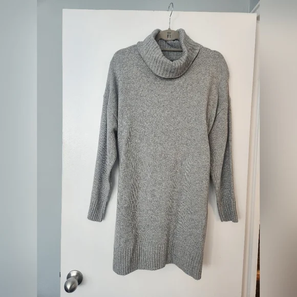 GAP CashSoft Turtleneck Mini Sweater Dress - Picture 4 of 8
